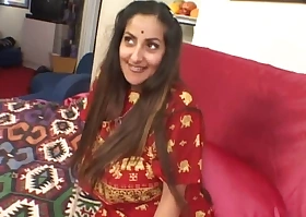 Indian beauty having joy with 2 dongs !