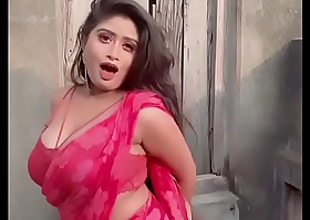 Grasping boobs bengali dance